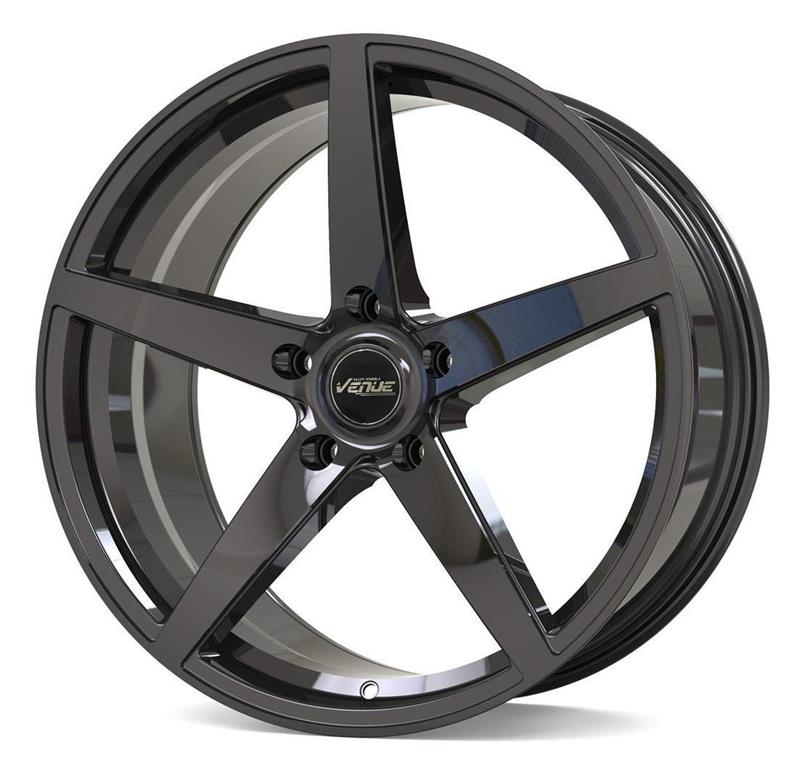 Venue Evo5 Gloss Black J8.5 R19 5X112 ET25 CB66.6